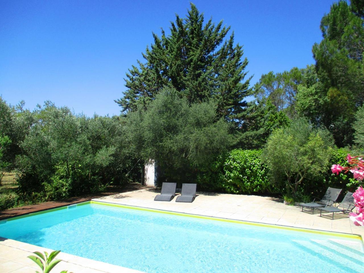 Ferienwohnung Les Olives Uzès Exterior foto